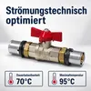Pressfitting Kugelhahn rot Flügelgriff 20 x 2 Produktbild-Vorschau 5