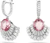 Swarovski Ohrhänger Uni Idyllia Shell Rosa Rhodiniert Produktbild-Vorschau 1