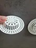 2x Abflusssieb Kunststoff Weiß 72mm Haarsieb für Badewanne Produktbild-Vorschau 2