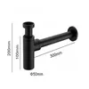 2er Set Siphon Ablaufgarnitur & Ablaufgarnitur mit Überlauf Produktbild-Vorschau 6