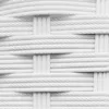 A close-up view of a white woven material, likely from a piece of furniture. Produktbild-Vorschau