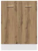 vidaXL Spodní skříňka Lyon Artisan dub 60x46x81,5 cm Náhled obrázku produktu 5