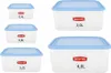 A collage of different sizes of Curver food storage containers with blue lids. Anteprima dell’immagine prodotto