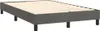 vidaXL Boxspringbett mit Matratze & LED Dunkelgrau 120x200 Produktbild-Vorschau 12