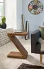 Wohnling Sheesham Table d'appoint \"Z\" en bois massif Cube Voir les images du produit 1