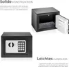 Elektronický trezor + klíč model 2 - černý Náhled obrázku produktu 9