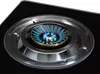 A close-up view of a gas burner on a black stovetop. Náhľad obrázku produktu