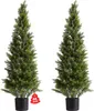 VEVOR Cedro topiario artificiale, set di 2, 1219 mm, pianta Anteprima dell’immagine prodotto 1