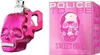 A pink glitter skull-shaped perfume bottle and its matching box. Anteprima dell’immagine prodotto