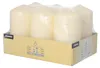 6 Stumpenkerzen Ø 60 mm · 115 mm creme Produktbild-Vorschau 3