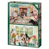 Falcon de Luxe Tiere zu Hause 2-Pack-Puzzle-Puzzle - 1000 Produktbild-Vorschau 5