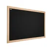 Kreidetafel mit naturlackierten Holzrahmen 120x90cm Produktbild-Vorschau 1