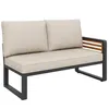 Garten-Lounge-Set, Gartensofa mit Esstisch aus Massivholz, Produktbild-Vorschau 19