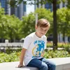 Sonic The Hedgehog Kinder Junge kurzarm T-Shirt Shirt – Produktbild-Vorschau 4