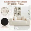 Sofa-łóżko 4 w 1, półokrągła sofa/okrągłe łóżko, 2 okrągłe Podgląd zdjęcia produktu 5