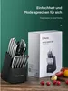 Premium Messerblock mit Messer Holzgriff Profi Messer Set Produktbild-Vorschau 7