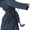 Schiesser peignoir feather terry bathrobe with hood navy Voir les images du produit 8