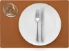4er Set Platzsets - Abwaschbar - Lederlook - Kunstleder - Produktbild-Vorschau 3