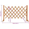 vidaXL Zahradní zábradlí Orange 120x90 cm Masivní jedlové Náhled obrázku produktu 6