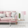 Lampa stołowa Relaxdays, aksamit i kryształ, wys. x Podgląd zdjęcia produktu 2