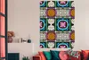 MuchoWow® Poster Muster - Ornament - Abstrakt - Blau - Rosa Produktbild-Vorschau 2