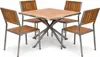 Teako Design Gartenmöbel-Set 4 Cantene Stühle Tisch Andalo Produktbild-Vorschau 4