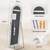 LED-Spiegel 165x60 cm, Touch-Bedienung, 3 Lichtfarben, dimmbar Productafbeelding-voorbeeld