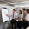 Magnetisches Whiteboard mit Ständer 70 x 100 cm Produktbild-Vorschau 2