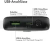 imoshion® Powerbank 10000 mAh Nero Funzione di ricarica Anteprima dell’immagine prodotto 10