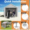 LZQ Tente de réception 3x4 m imperméable avec protection UV Voir les images du produit 6