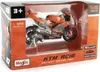 MAISTO KTM RC16 Moto GP Motorrad 36376 Produktbild-Vorschau 1