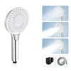 ZMH Shower Nickel Duschkopf mit 1,5 m Schlauch Runde Produktbild-Vorschau 10