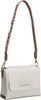 A white Valentino handbag with a brown strap and silver accents is shown against a white background. Náhľad obrázku produktu