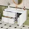Mobile lavabo Merax, mobile da bagno con lavabo in Anteprima dell’immagine prodotto 3