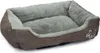 katzenkorb 48 x 37 x 18 cm Polyester/Fluvet grau Produktbild-Vorschau 2