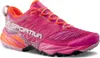 Trailrunning-Schuhe für Damen "Akasha II Woman" von La Sportiva in Pink und Orange mit rutschfester Sohle. Voir les images du produit