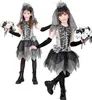Costume da sposa scheletro per bambini - Gr. 116-158 cm - Anteprima dell’immagine prodotto 1