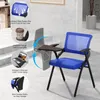 1x Klappstuhl Konferenzstuhl mit Schreibtafel,Ergonomischer Produktbild-Vorschau 3