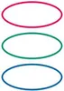 HERMA 5782 10x Schuletiketten neutral rot/grün/blau oval Produktbild-Vorschau 8