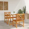 vidaXL Tuinstoelen, 2 stuks, naturel, massief acaciahout Productafbeelding-voorbeeld 3
