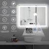 Puluomis badspiegel, 80x60 cm, met anti-condensfunctie, 3 Productafbeelding-voorbeeld 3