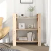 vidaXL Bücherregal/Raumteiler 80x35x91 cm Massivholz Kiefer Produktbild-Vorschau 12