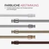 Multiple curtain rods of different colors displayed horizontally against a light gray and white background. Anteprima dell’immagine prodotto
