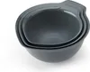 KitchenAid Set de 3 Schüsseln de Mixing - Charcoal Grey Produktbild-Vorschau 3