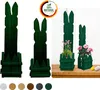 Floranica 2er SET Osterdeko Hase aus Holz Deko Grün 40 und Produktbild-Vorschau 1