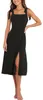 Imily Bela Elegantes Brautjungfernkleid mit eckigem Produktbild-Vorschau 1