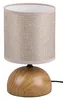 Lampe de table LUCI marron et blanche, 1xE14x40W, tissu, Voir les images du produit 15