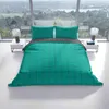 Renforce Bettwäsche Set 200x200 cm in Petrol Anthrazit Produktbild-Vorschau 2