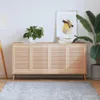 vidaXL Dveře skříně s lamelovým designem 4 ks 61,5x39,4 cm Náhled obrázku produktu 2