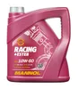 A pink plastic bottle of Mannol Racing + Ester 10W-60 engine oil, shown against a white background. Produktbild-Vorschau